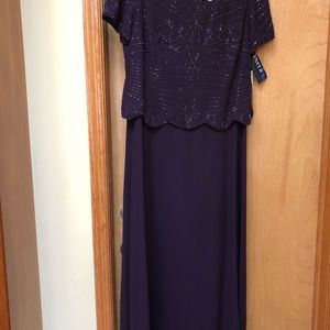 women’s long beaded gown